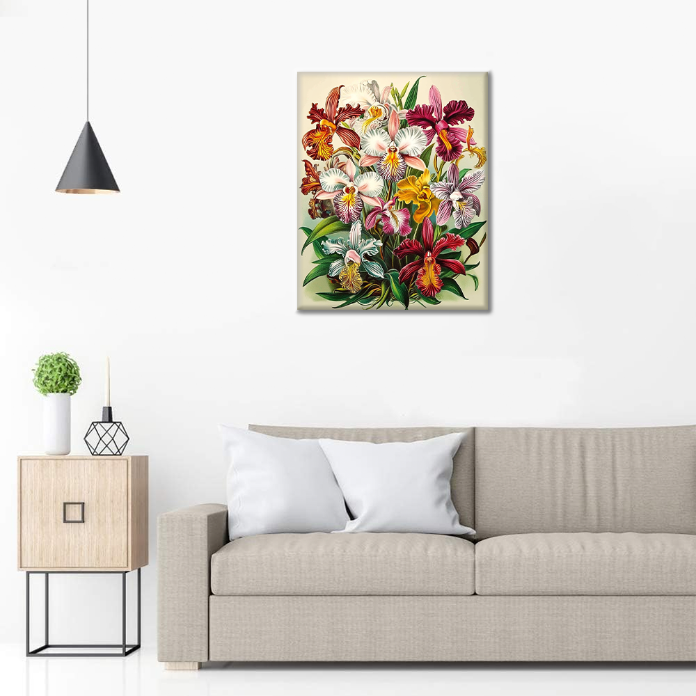 Orchidées Royales - Peinture par Numéros