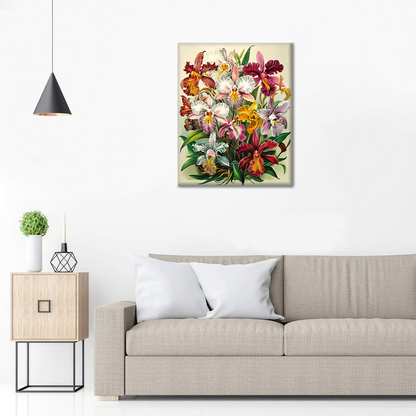 Orchidées Royales - Peinture par Numéros