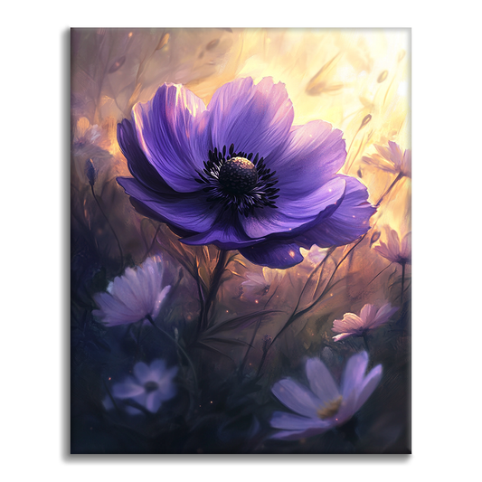 Floraison Royale - Peinture par Numéros