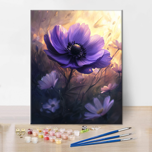 Floraison Royale - Peinture par Numéros