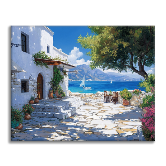 Retraite au Bord de Mer - Peinture par Numéros