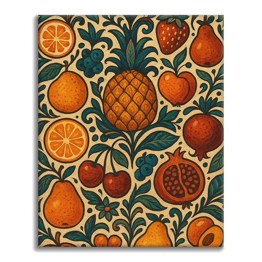 Fruits Bohèmes - Peinture par Numéros