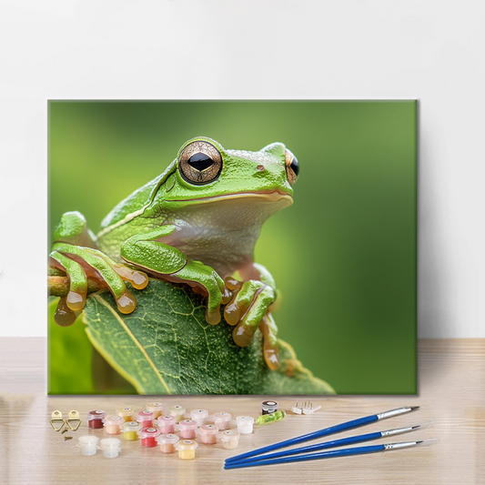 Grenouille Arboricole - Peinture par Numéros
