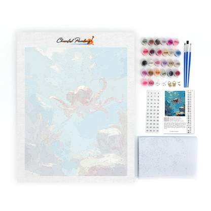 Aventure Octopus - Peinture par numéros