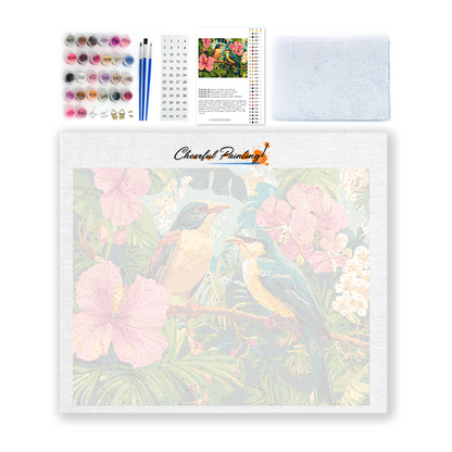 Paradis tropical - Peinture par numéros