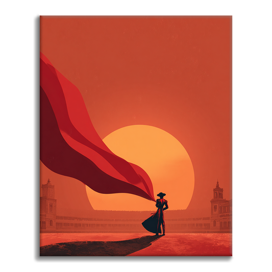 Arènes du Crépuscule - Peinture par numéros
