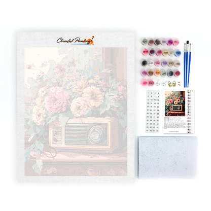 Mélodie Vintage - Peinture par numéros