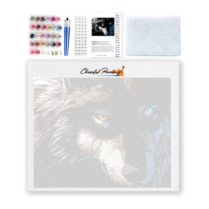 Le Roi Loup - Peinture par numéros