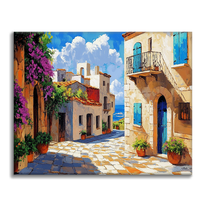 Coastal Lane - Peinture par numéros
