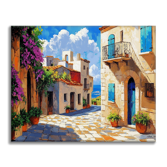 Coastal Lane - Peinture par numéros