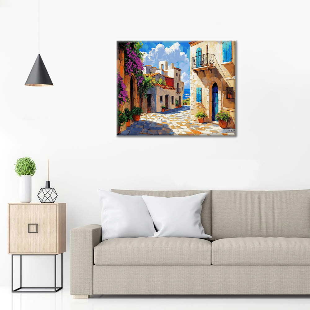 Coastal Lane - Peinture par numéros