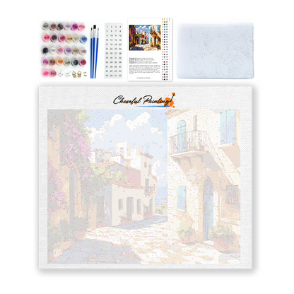 Coastal Lane - Peinture par numéros