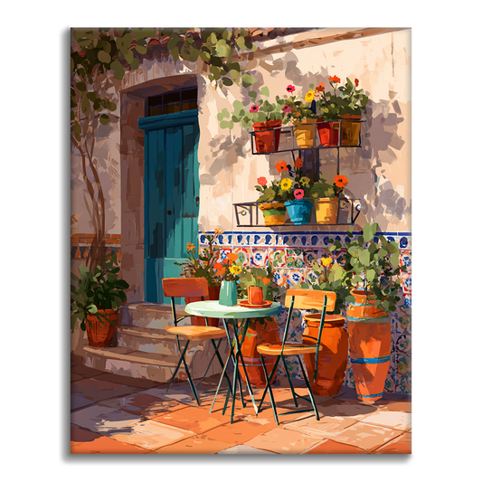 Balcon de Cordoue - Peinture par numéros