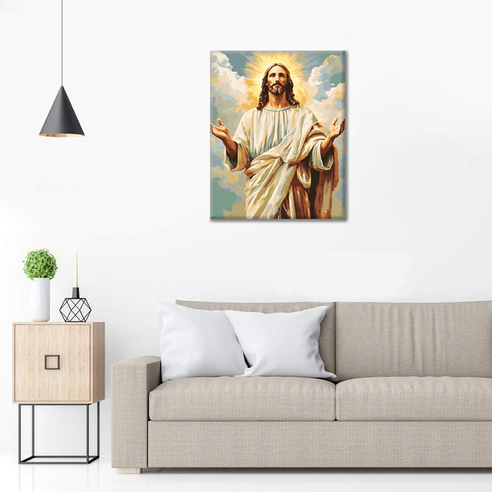 Lumière divine - Peinture par numéros
