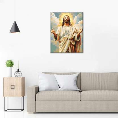 Lumière divine - Peinture par numéros