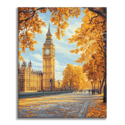 Londres dorée - Peinture par numéros