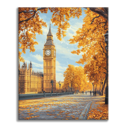 Londres dorée - Peinture par numéros