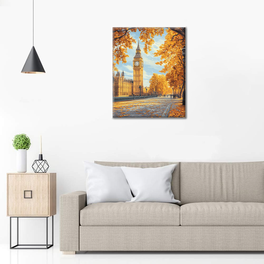 Londres dorée - Peinture par numéros