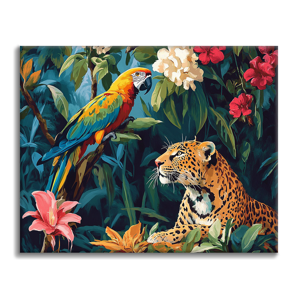 Compagnons de la jungle - Peinture par numéros