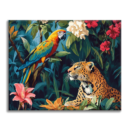 Compagnons de la jungle - Peinture par numéros