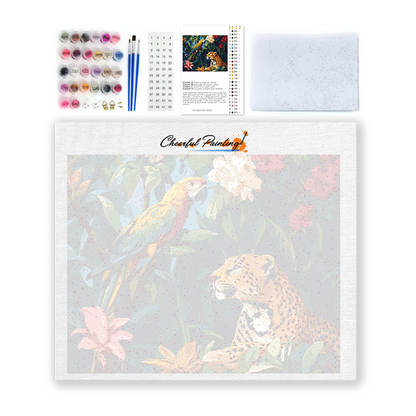 Compagnons de la jungle - Peinture par numéros