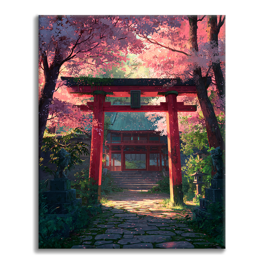 Torii mystique - Peinture par numéros