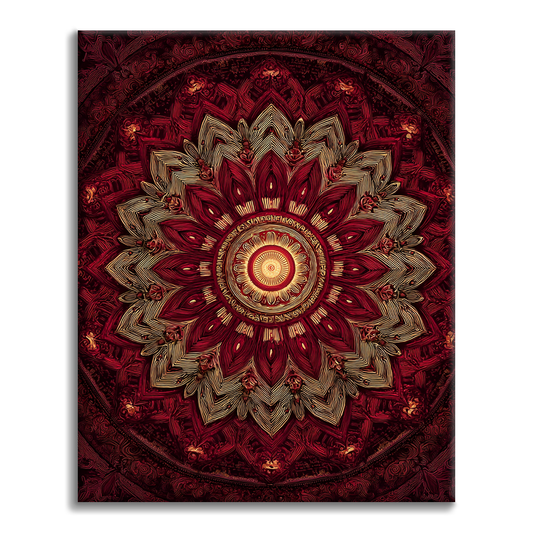 Mandala céleste - Peinture par numéros