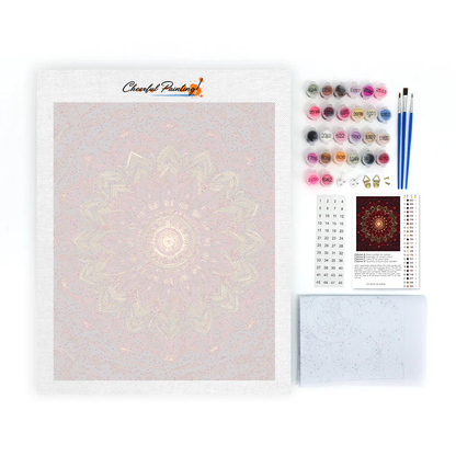 Mandala céleste - Peinture par numéros