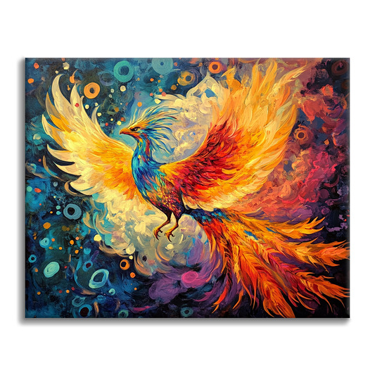 Phoenix Reborn - Peinture par numéros