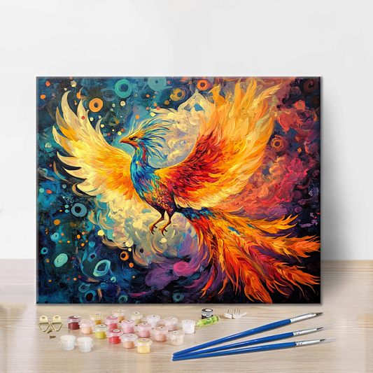 Phoenix Reborn - Peinture par numéros