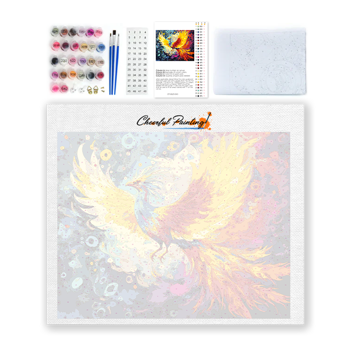 Phoenix Reborn - Peinture par numéros