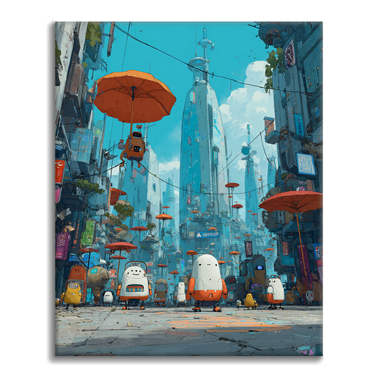 Robo Wonderland - Peinture par numéros