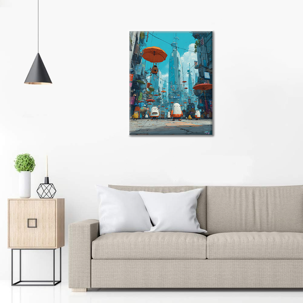 Robo Wonderland - Peinture par numéros