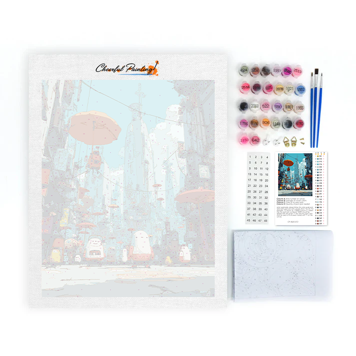 Robo Wonderland - Peinture par numéros