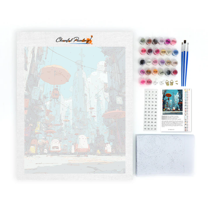 Robo Wonderland - Peinture par numéros