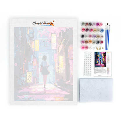 Sakura Corner - Peinture par numéros