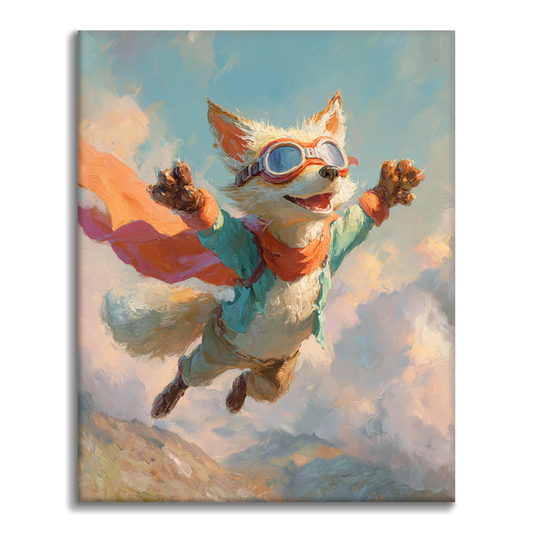Parachutisme Fox - Peinture par numéros