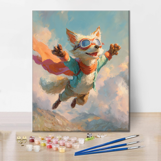 Parachutisme Fox - Peinture par numéros
