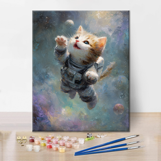 Space Kitty - Peinture par numéros