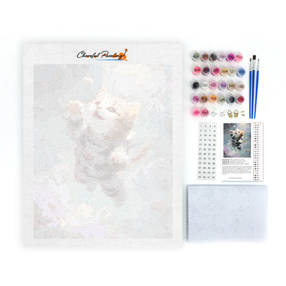 Space Kitty - Peinture par numéros