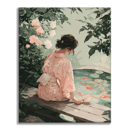 Sérénité printanière - Peinture par numéros
