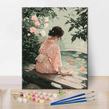 Sérénité printanière - Peinture par numéros
