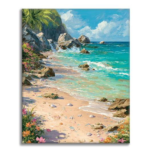 Côte colorée - Peinture par numéros