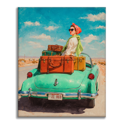Voyage élégant - Peinture par numéros
