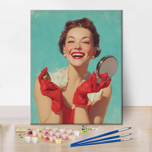 Maquillage exquis - Peinture par numéros