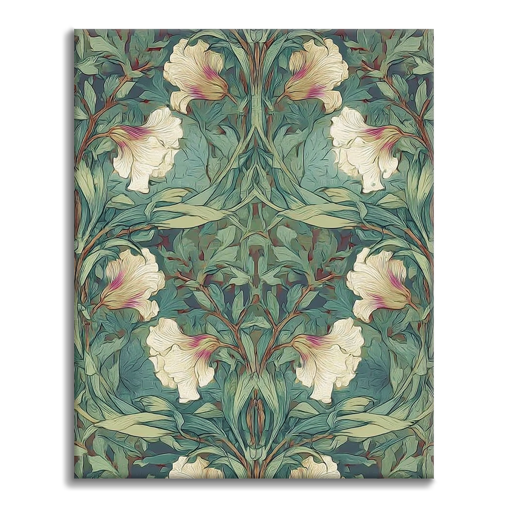 Rêverie florale - Peinture par numéros