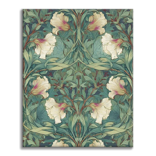 Rêverie florale - Peinture par numéros