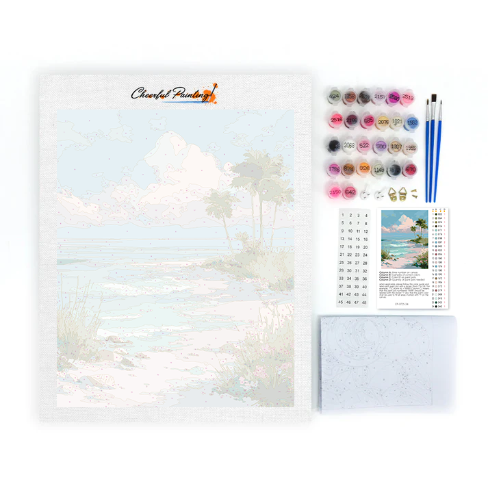 Island Breeze - Peinture par numéros
