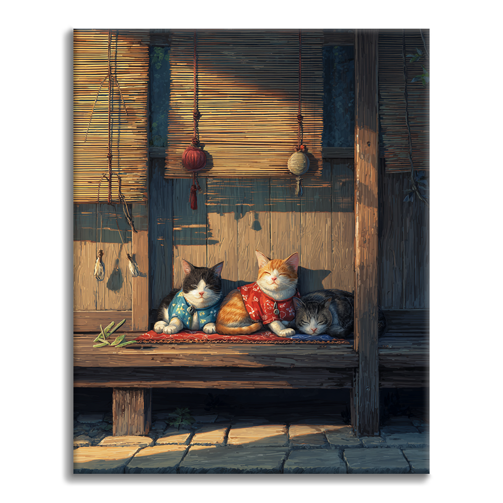 Après-midi de farniente - Peinture par numéros