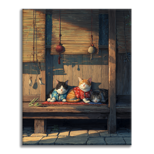 Après-midi de farniente - Peinture par numéros